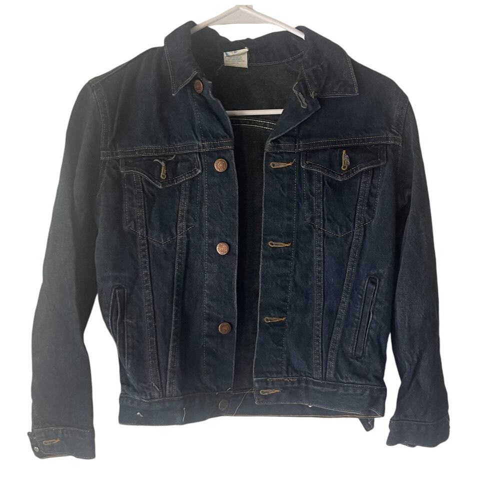 Bristol Blues Vintage 90s Size‎ Medium Chore Denim Button Up Jacket